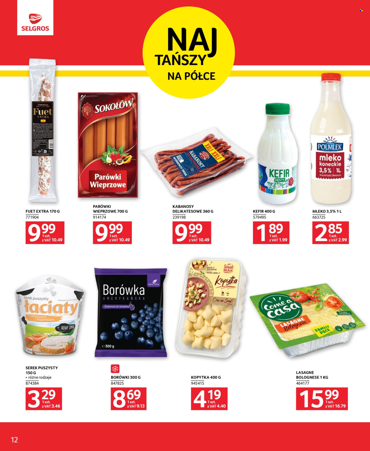Gazetka Selgros - 29.08.2024 - 11.09.2024. Strona 12