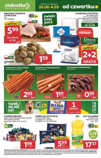 Gazetka Stokrotka Supermarket - 29.08.2024 - 4.09.2024.