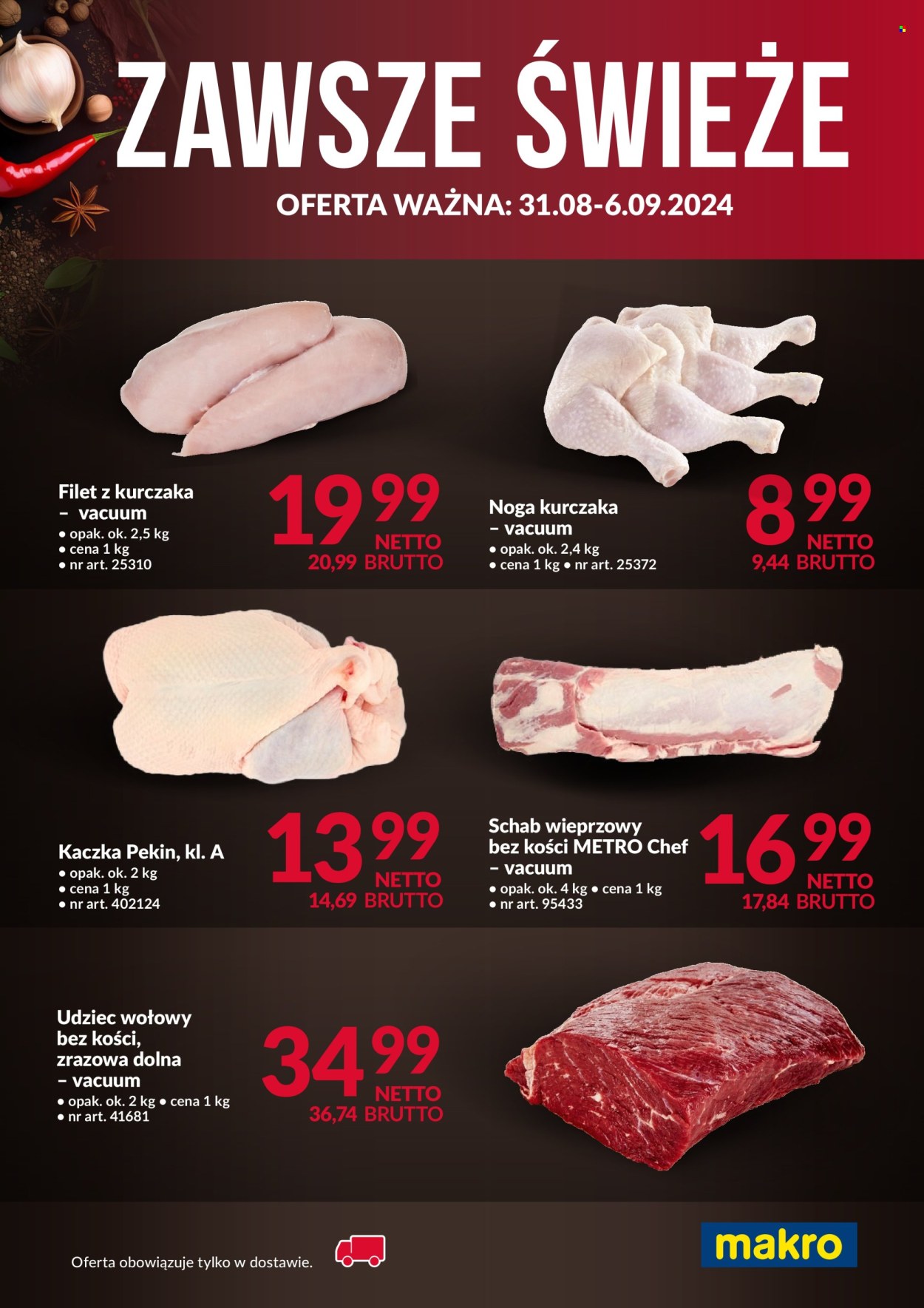 Gazetka Makro - 31.08.2024 - 6.09.2024. Strona 1