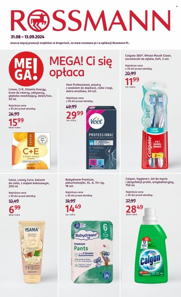 Leták Rossmann - 31.8.2024 - 13.9.2024. Strana 1