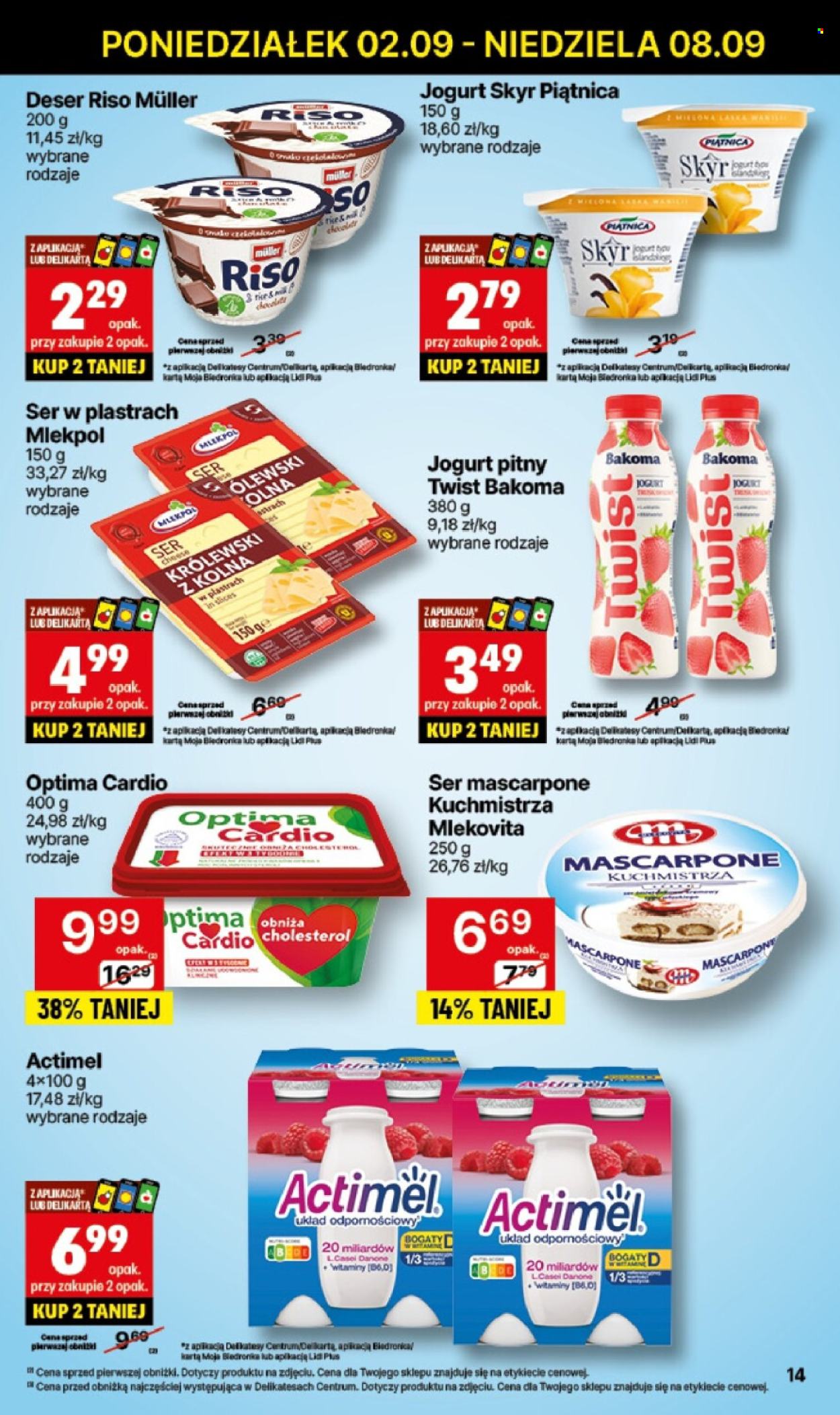 Gazetka Delikatesy Centrum - 2.09.2024 - 8.09.2024. Strona 14