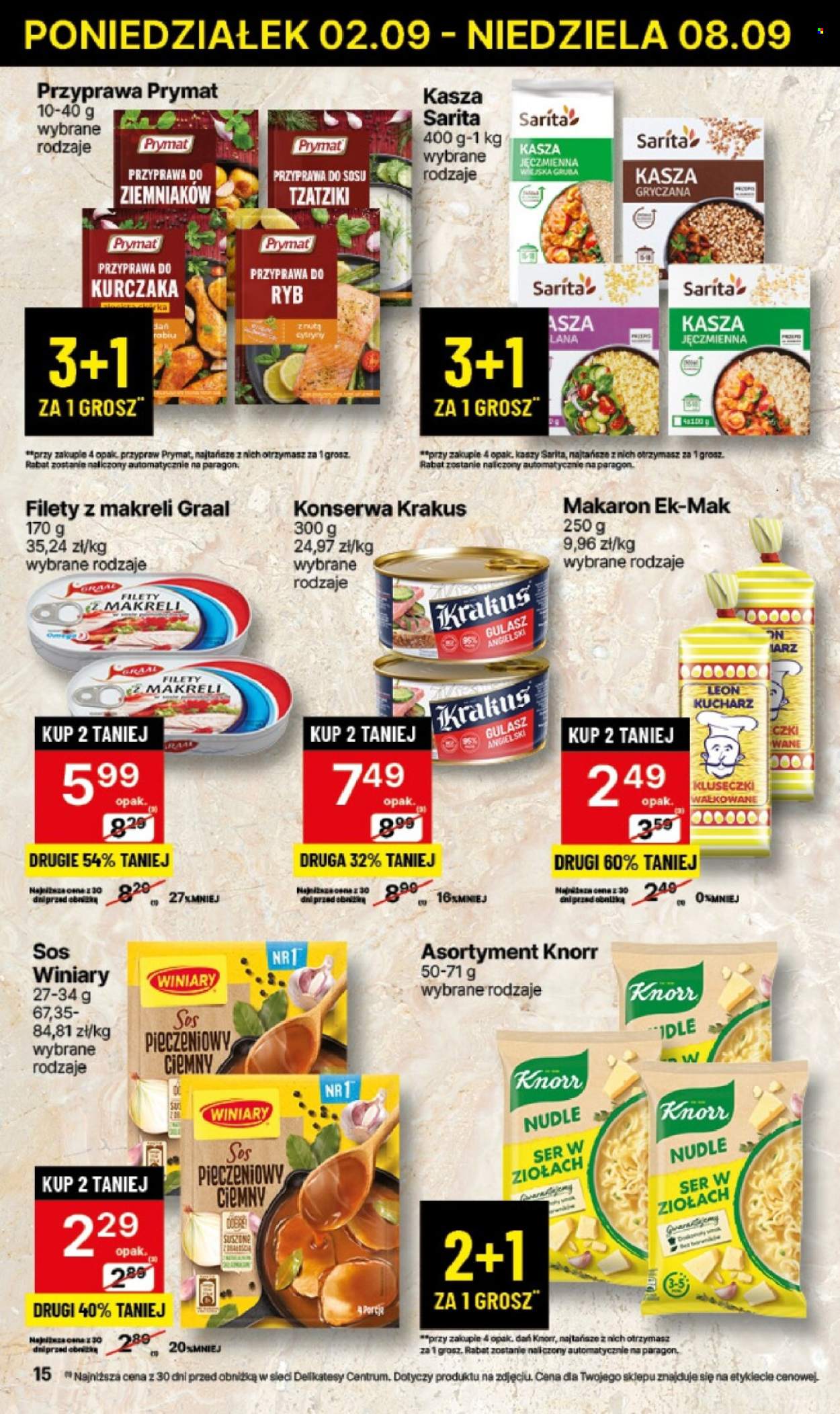 Gazetka Delikatesy Centrum - 2.09.2024 - 8.09.2024. Strona 15