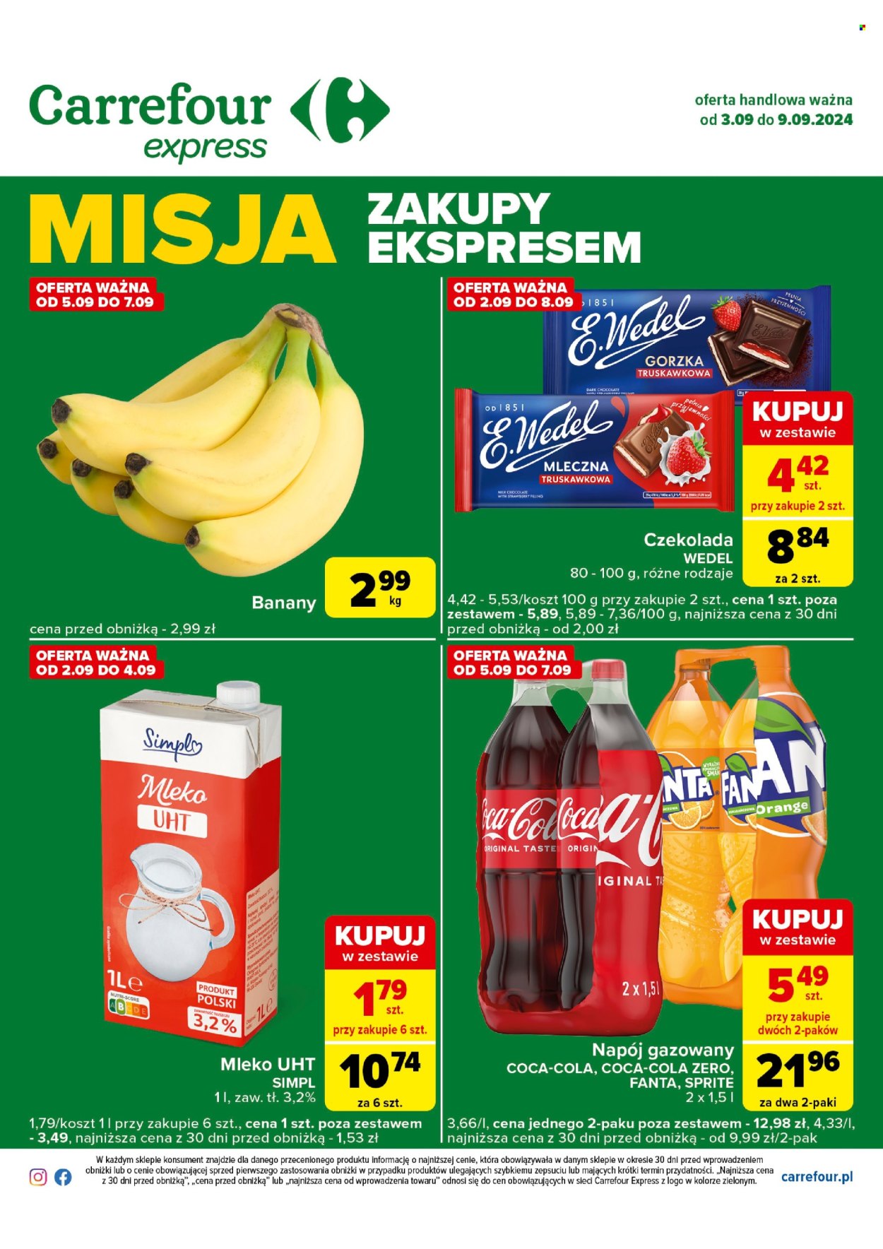 Leták Carrefour - 3.9.2024 - 9.9.2024. Strana 1