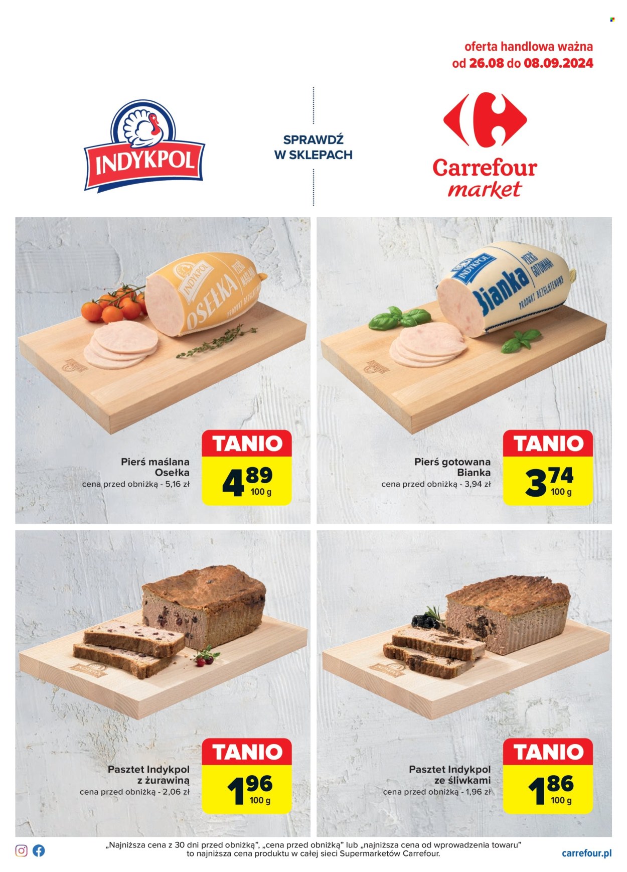 Gazetka Carrefour - 26.08.2024 - 8.09.2024. Strona 1
