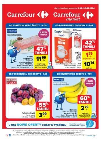 Gazetka Carrefour - 2.09.2024 - 7.09.2024.