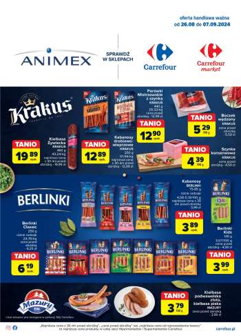 Gazetka Carrefour - 26.08.2024 - 7.09.2024.