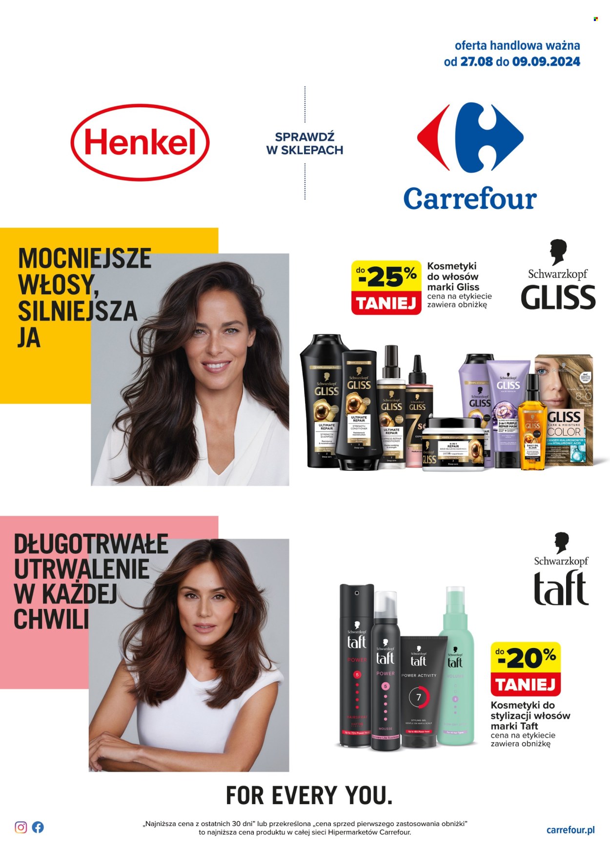 Gazetka Carrefour - 27.08.2024 - 9.09.2024. Strona 1