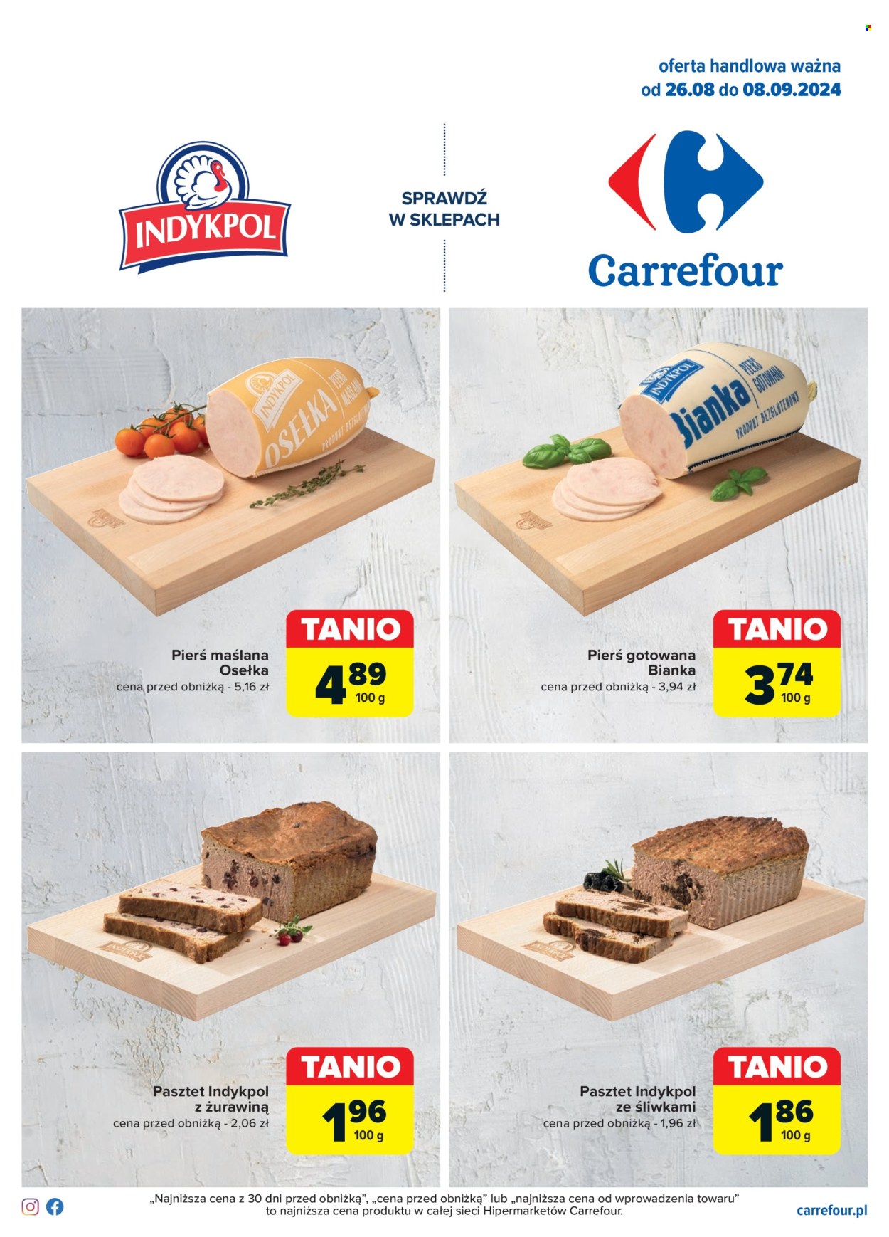 Gazetka Carrefour - 26.08.2024 - 8.09.2024. Strona 1