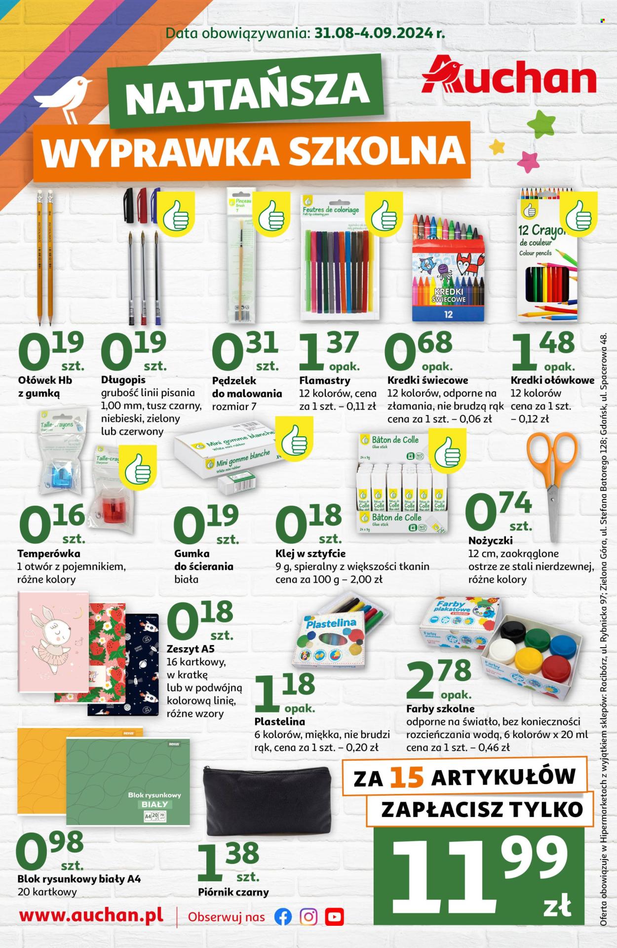 Gazetka Auchan - 31.08.2024 - 4.09.2024. Strona 1