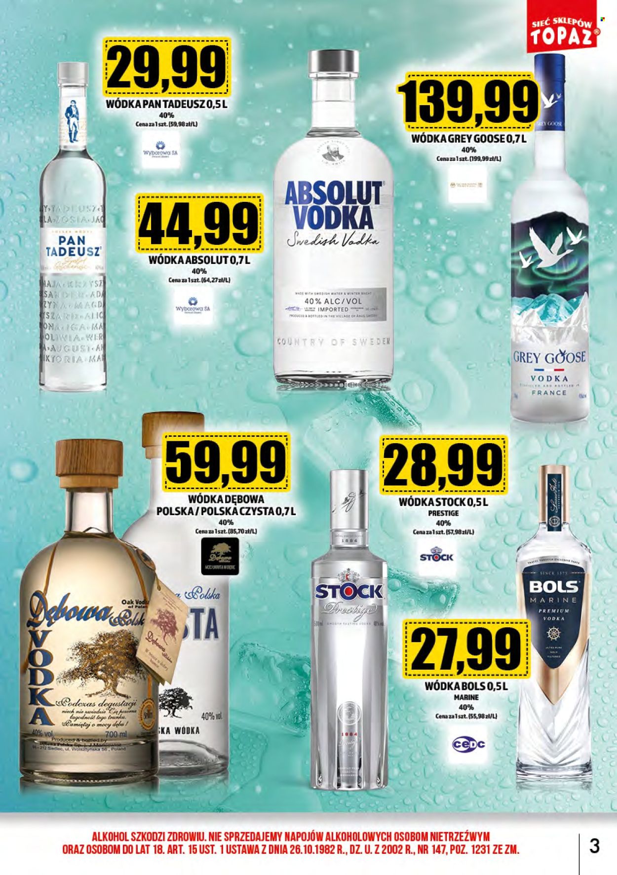 Gazetka Topaz - 1.09.2024 - 30.09.2024. Strona 3