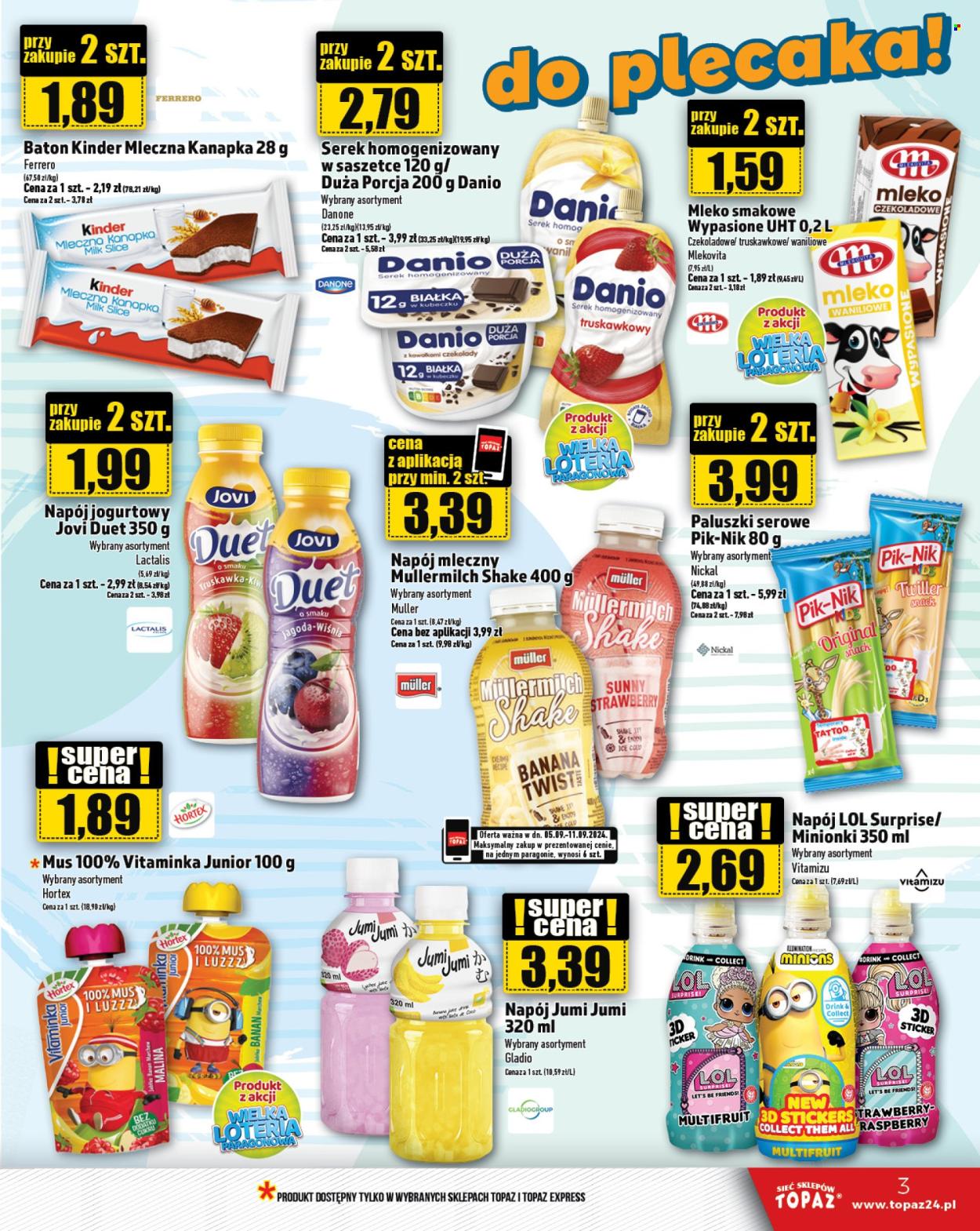 Gazetka Topaz - 5.09.2024 - 11.09.2024. Strona 3