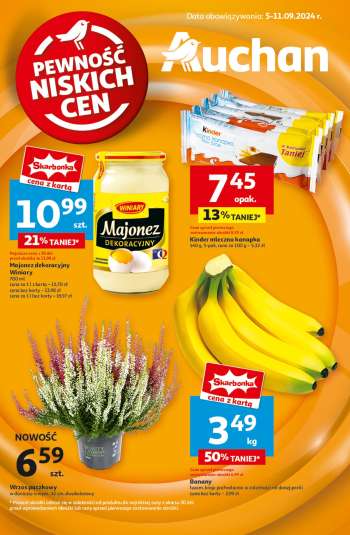 Gazetka Auchan - 5.09.2024 - 11.09.2024.