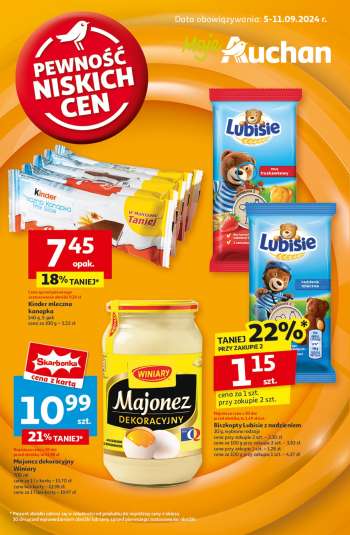 Gazetka Auchan - 5.09.2024 - 11.09.2024.