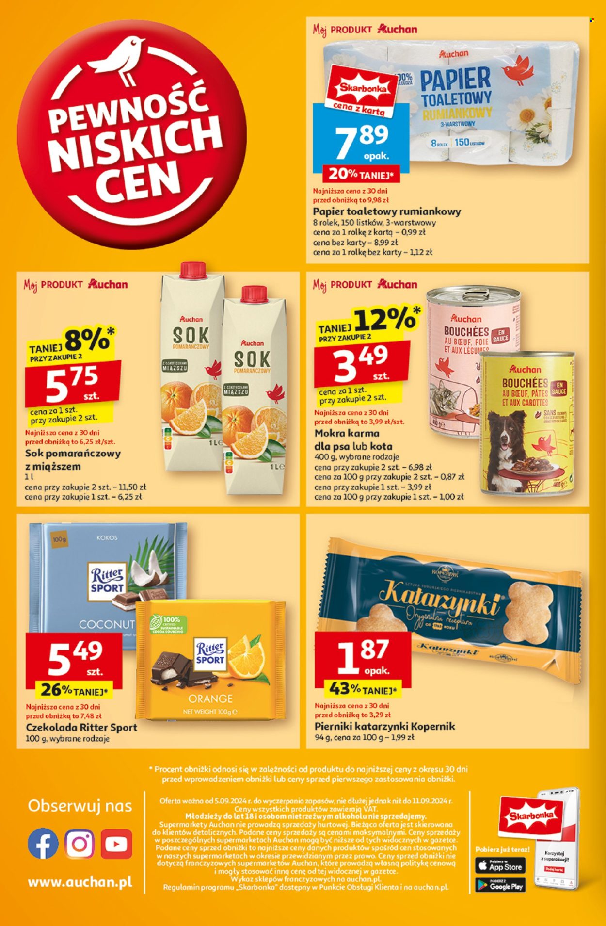 Gazetka Auchan - 5.09.2024 - 11.09.2024. Strona 10