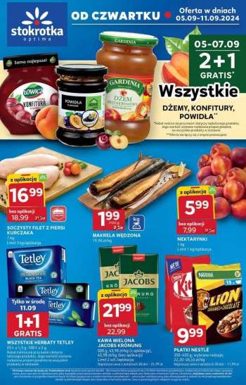 Gazetka Stokrotka Optima - 5.09.2024 - 11.09.2024.