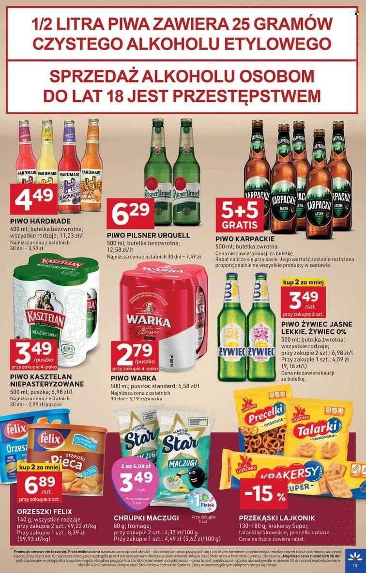 Gazetka Stokrotka Optima - 5.09.2024 - 11.09.2024. Strona 13