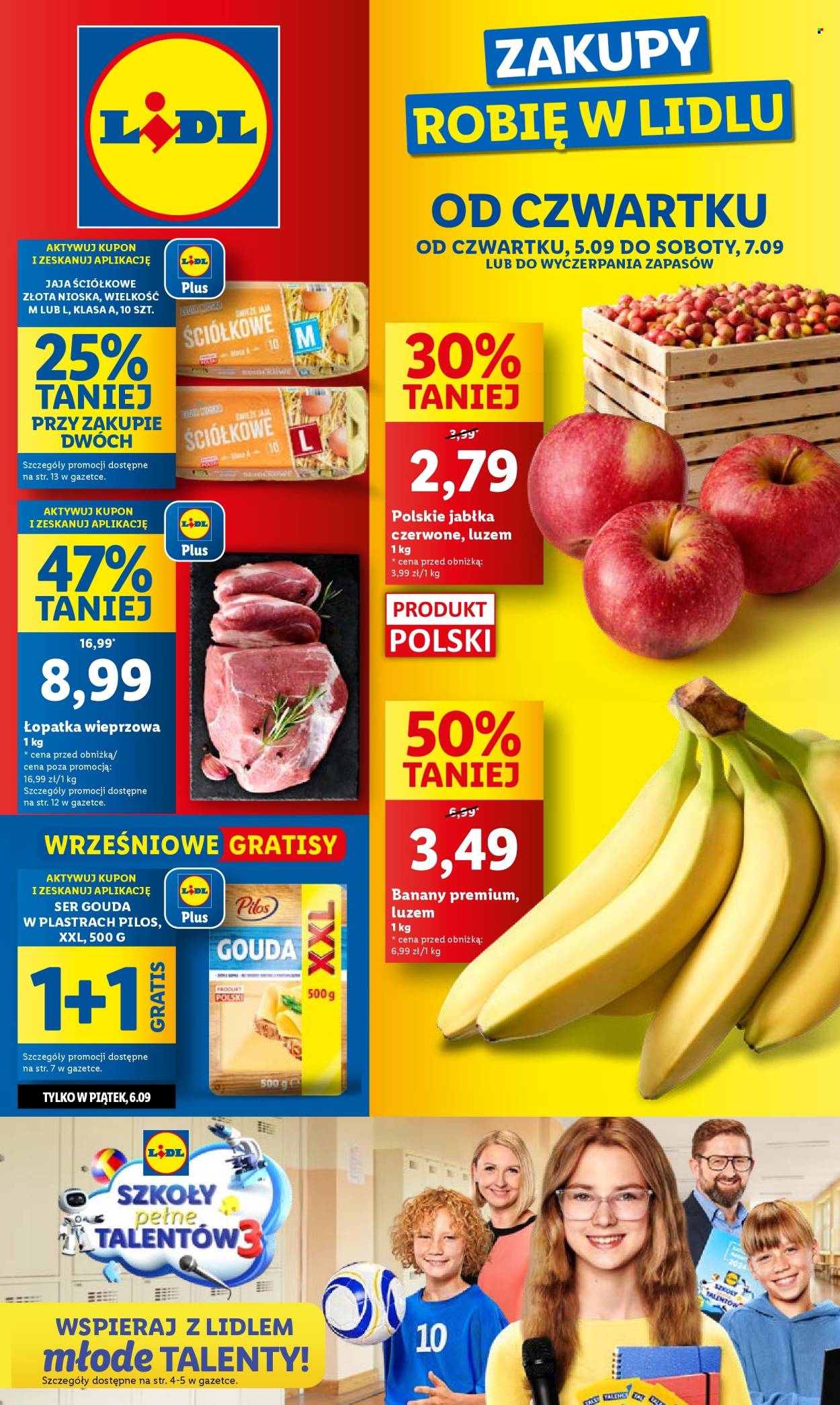 Gazetka Lidl - 5.09.2024 - 7.09.2024. Strona 1