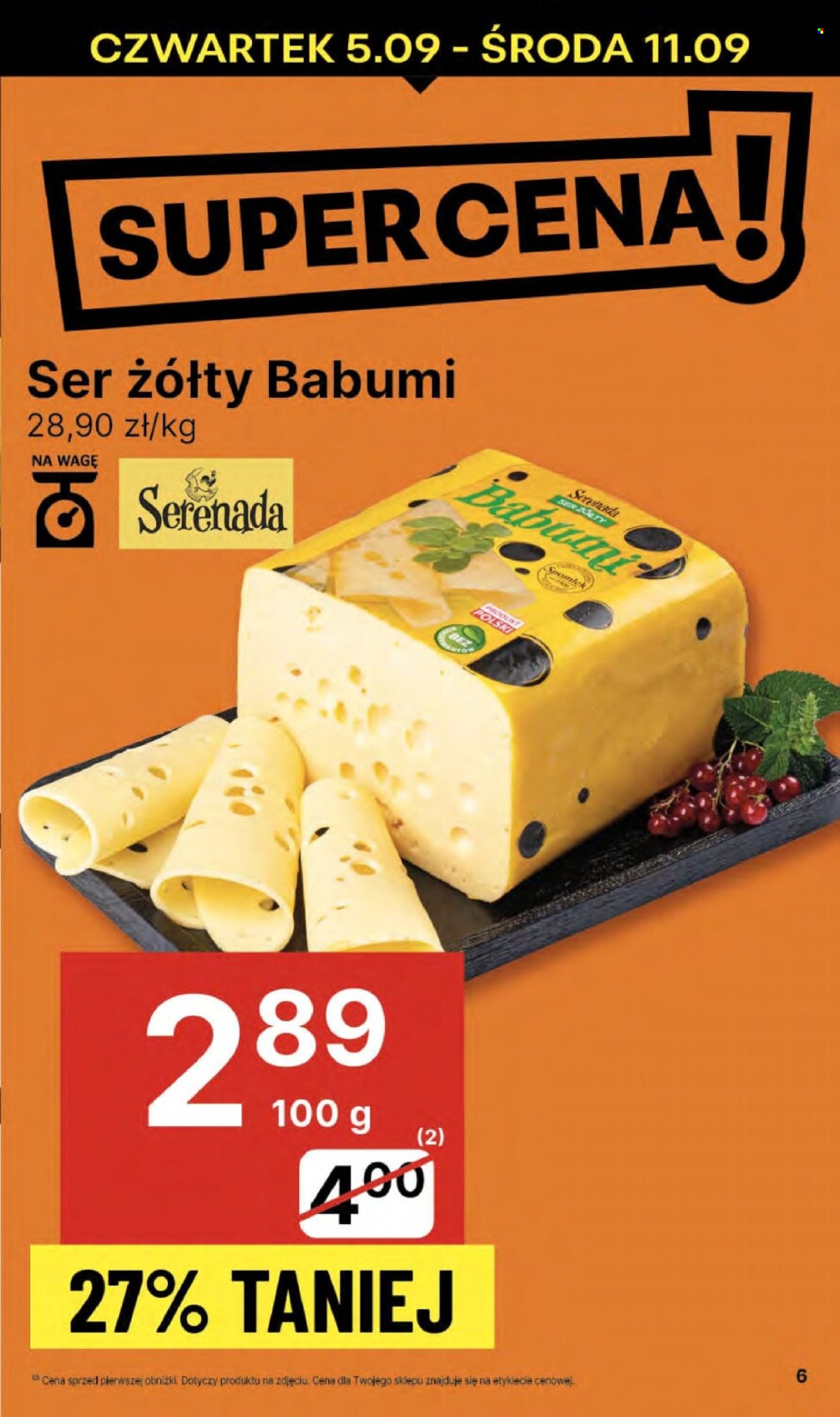 Gazetka Delikatesy Centrum - 5.09.2024 - 11.09.2024. Strona 6