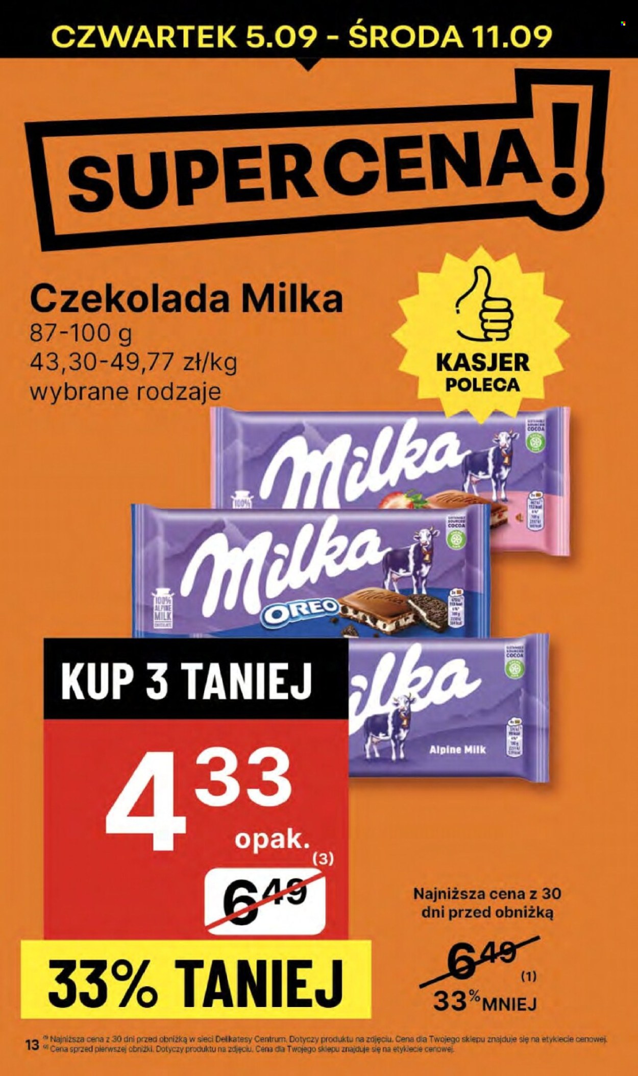 Gazetka Delikatesy Centrum - 5.09.2024 - 11.09.2024. Strona 13