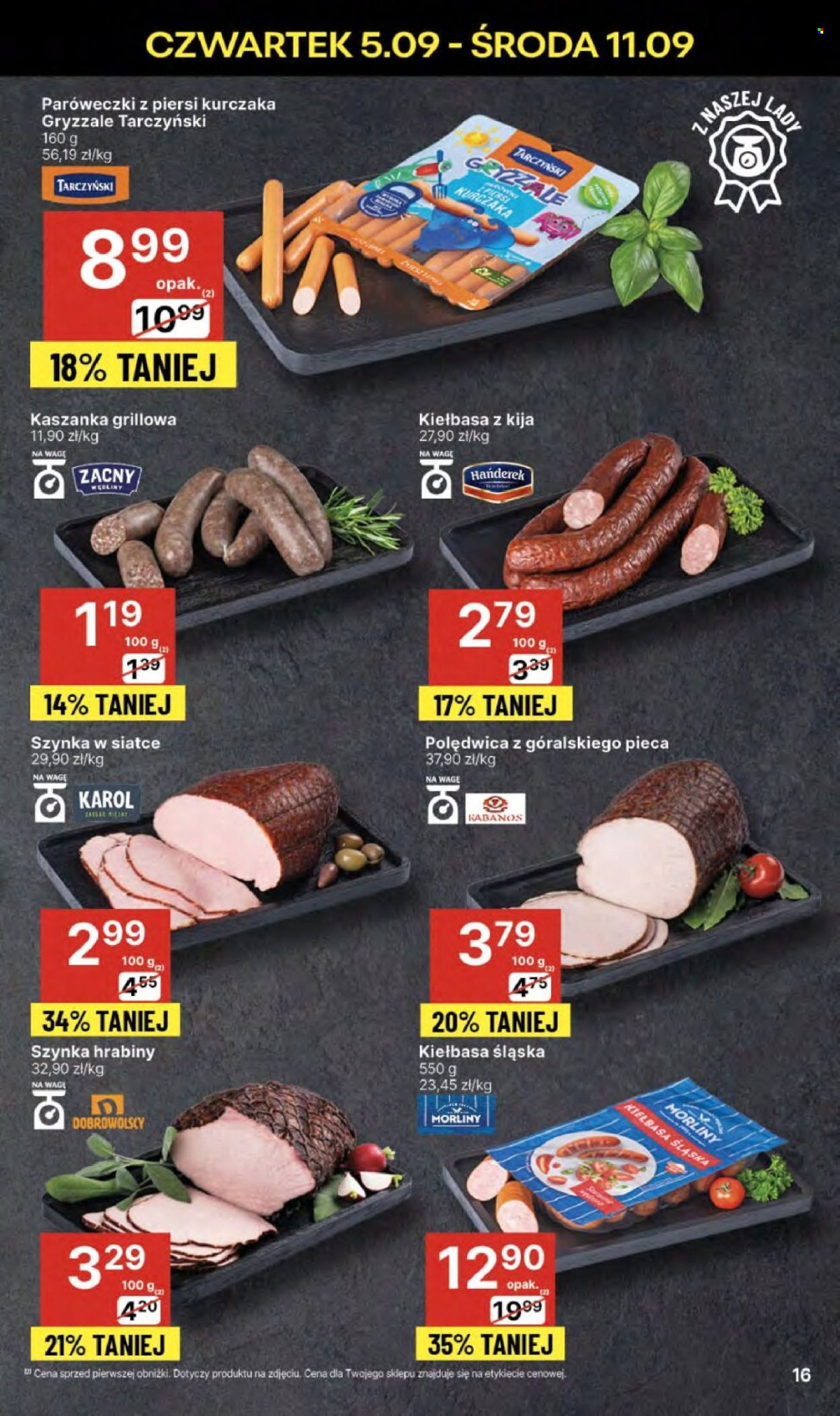 Gazetka Delikatesy Centrum - 5.09.2024 - 11.09.2024. Strona 16