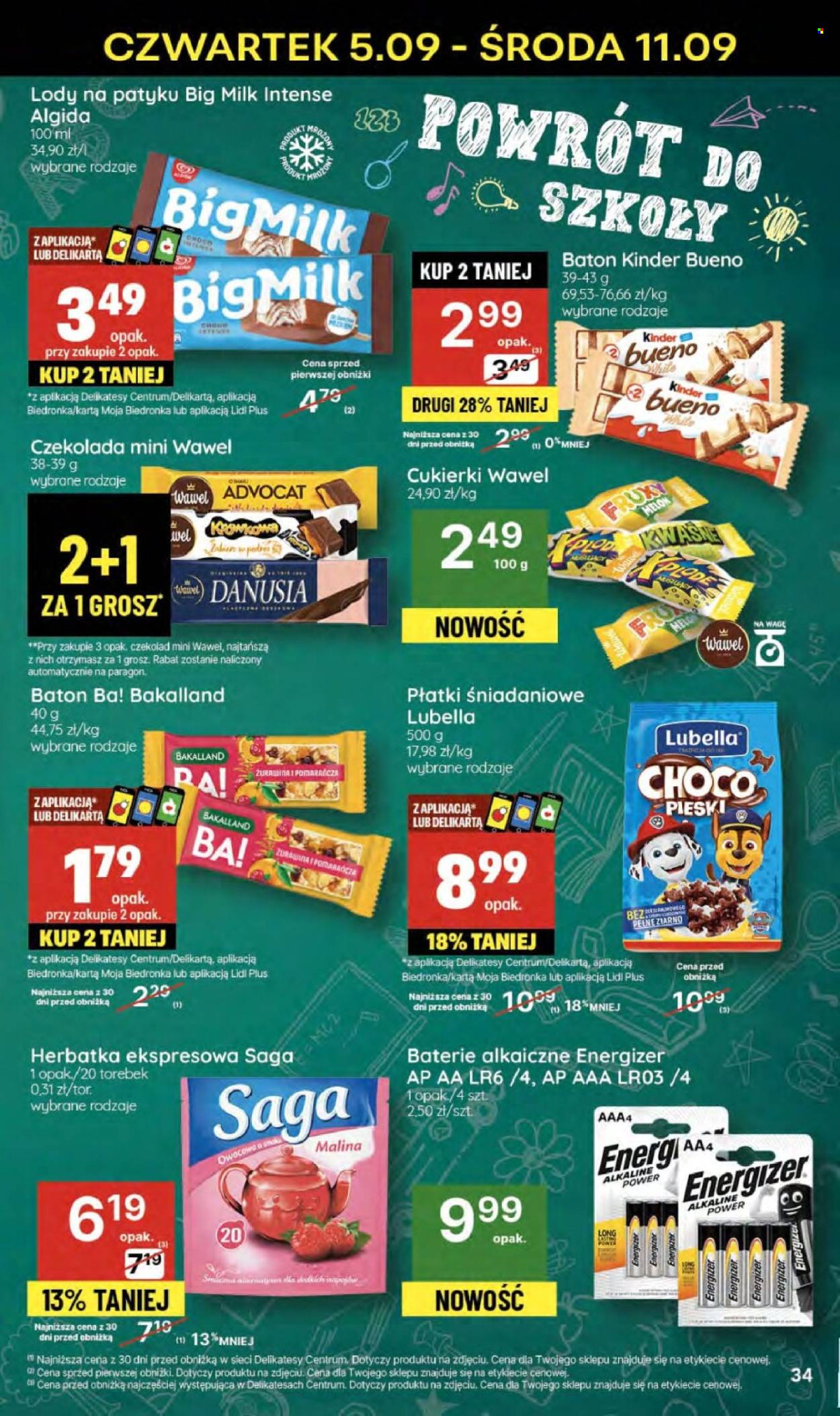 Gazetka Delikatesy Centrum - 5.09.2024 - 11.09.2024. Strona 34