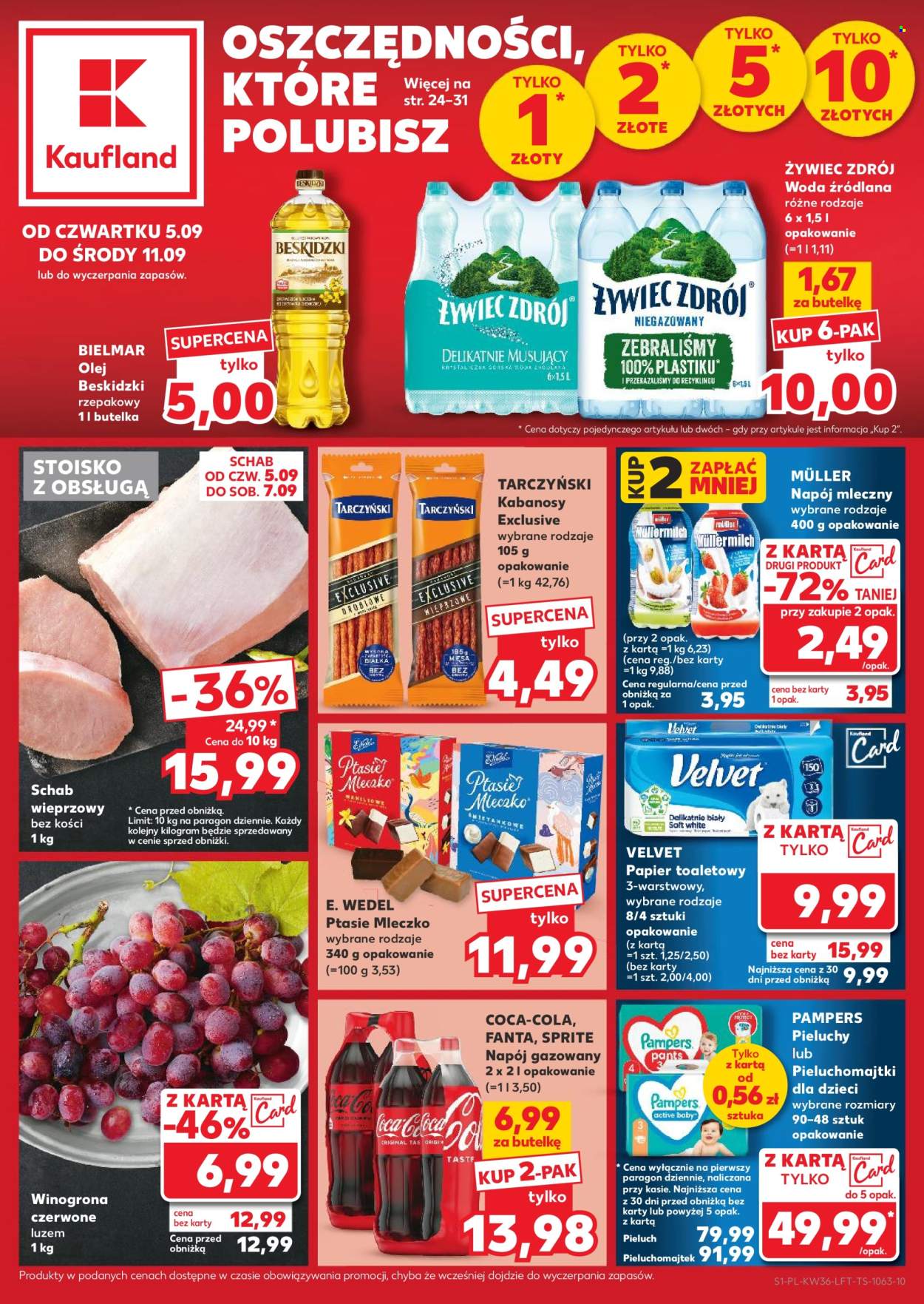 Gazetka Kaufland - 5.09.2024 - 11.09.2024. Strona 1