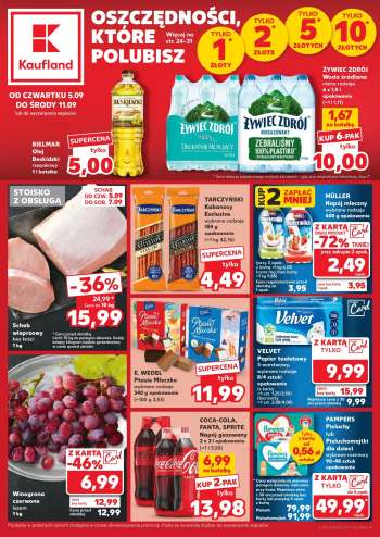 Gazetka Kaufland - 5.09.2024 - 11.09.2024.