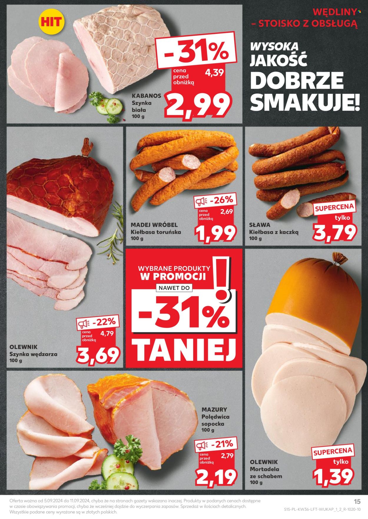 Gazetka Kaufland - 5.09.2024 - 11.09.2024. Strona 15