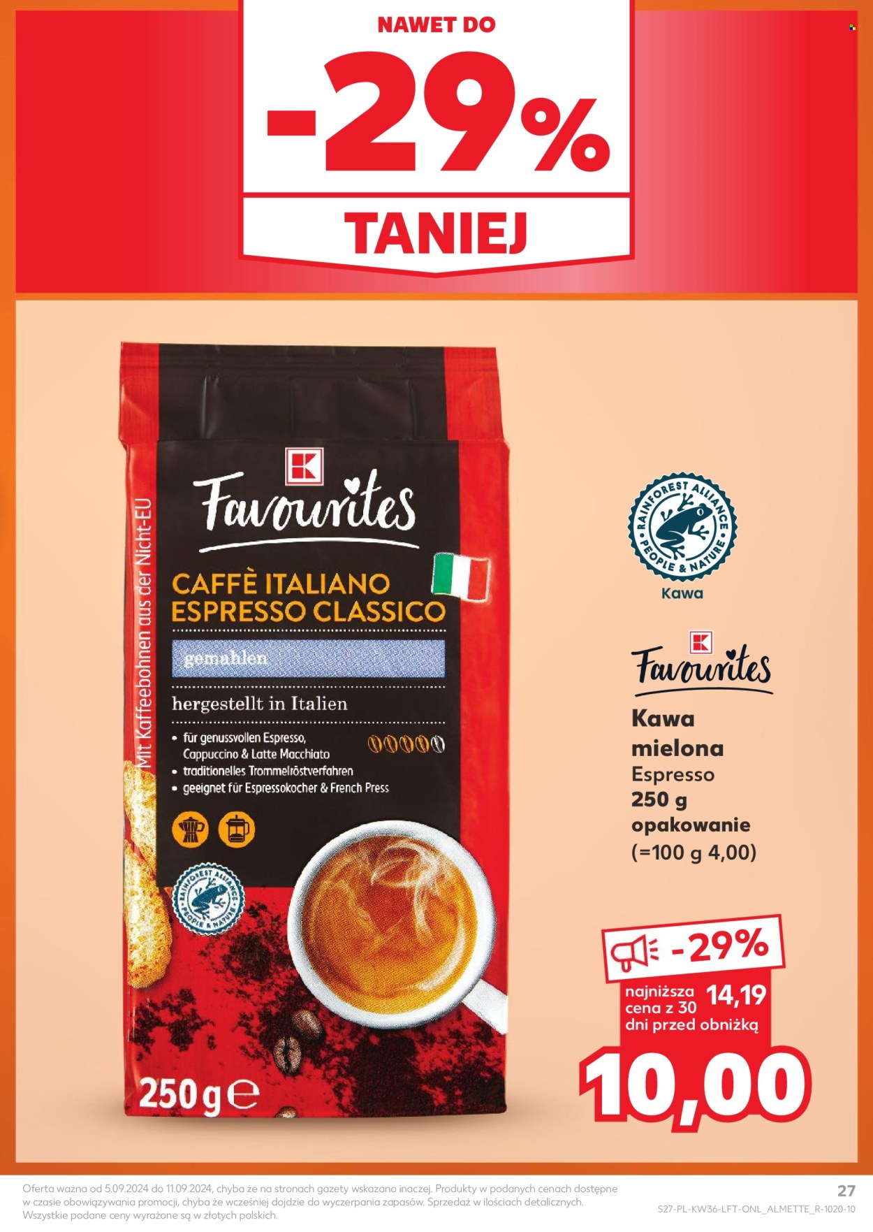 Gazetka Kaufland - 5.09.2024 - 11.09.2024. Strona 27