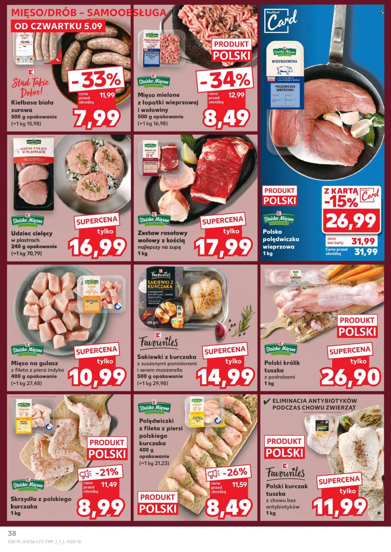 Gazetka Kaufland - 5.09.2024 - 11.09.2024. Strona 38