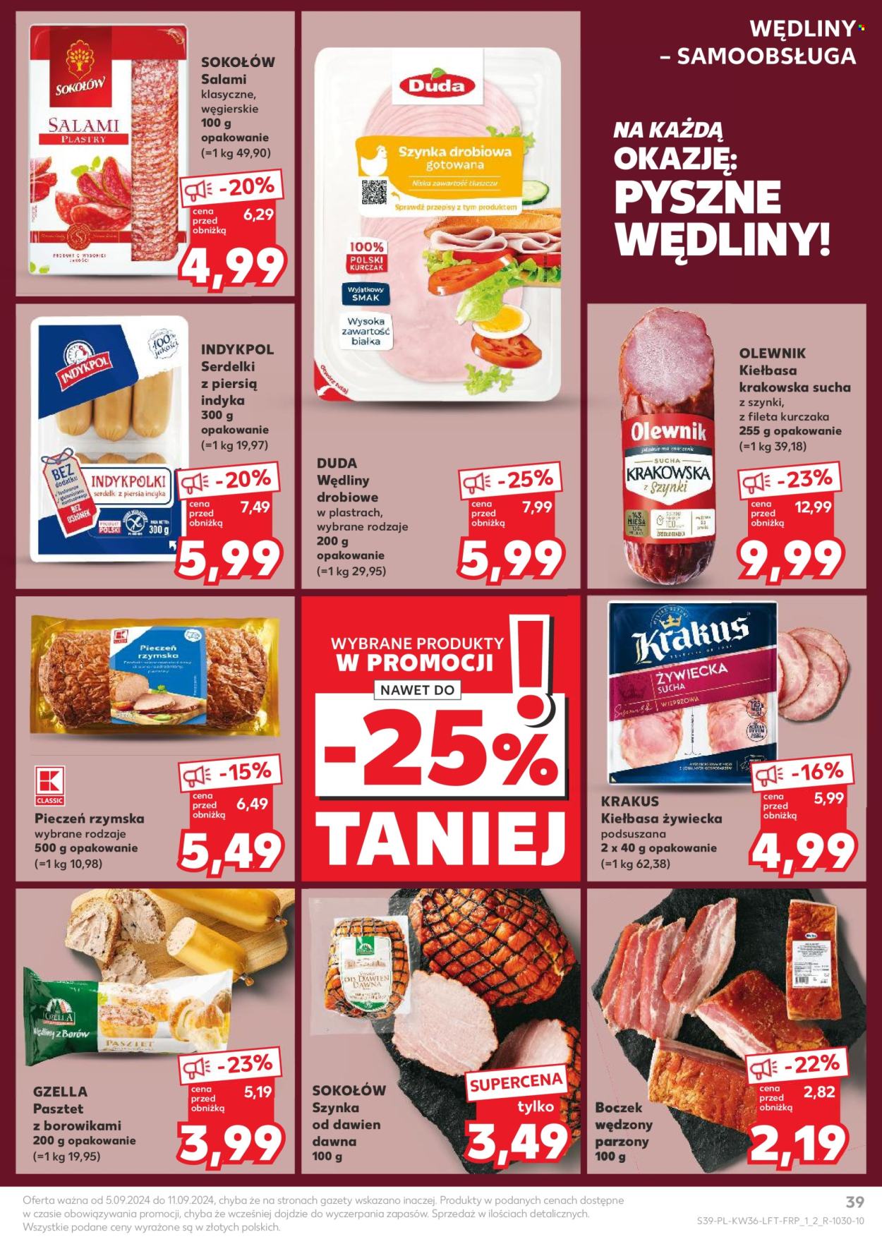 Gazetka Kaufland - 5.09.2024 - 11.09.2024. Strona 39