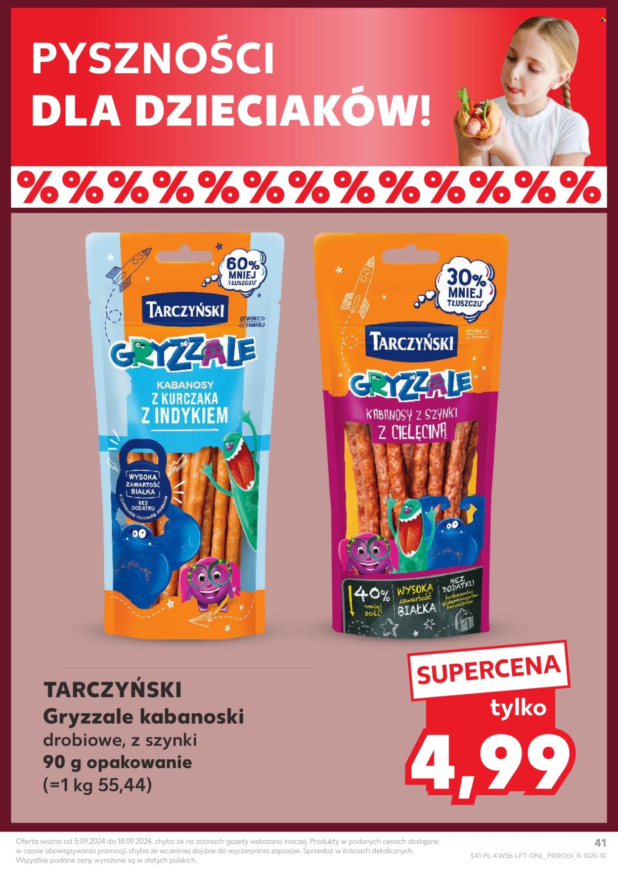 Gazetka Kaufland - 5.09.2024 - 11.09.2024. Strona 41