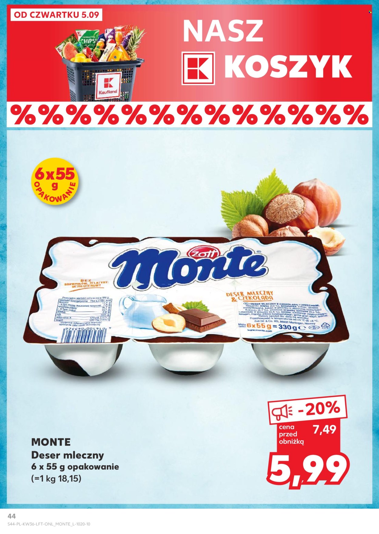 Gazetka Kaufland - 5.09.2024 - 11.09.2024. Strona 44