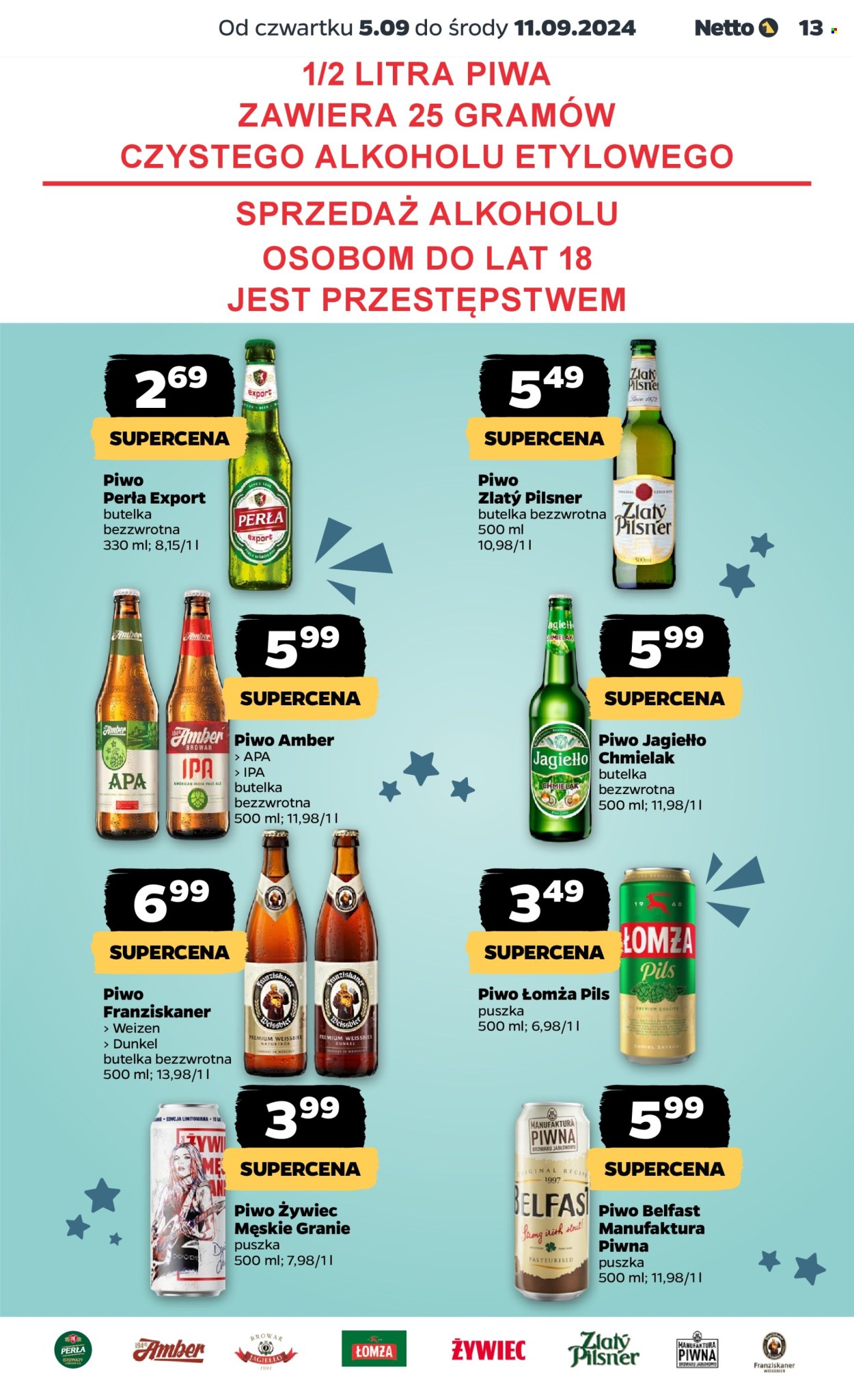 Gazetka Netto - 5.09.2024 - 11.09.2024. Strona 13