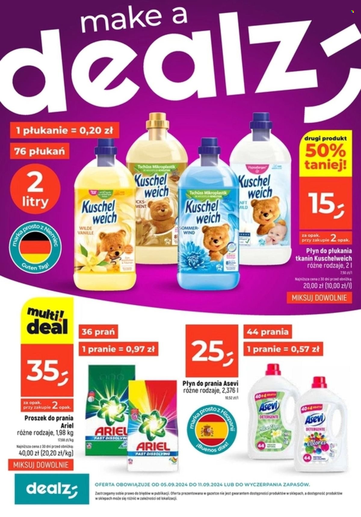 Gazetka Dealz - 5.09.2024 - 11.09.2024. Strona 1