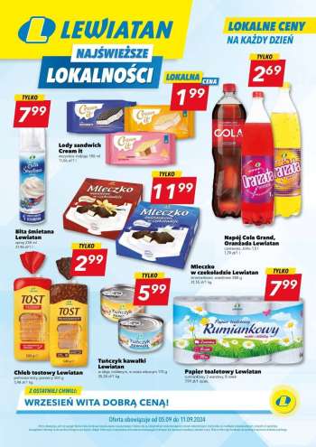 Gazetka Lewiatan - 5.09.2024 - 11.09.2024.