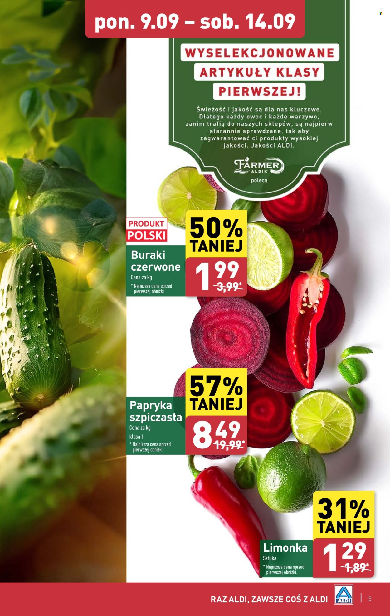 Gazetka ALDI - 9.09.2024 - 14.09.2024. Strona 5
