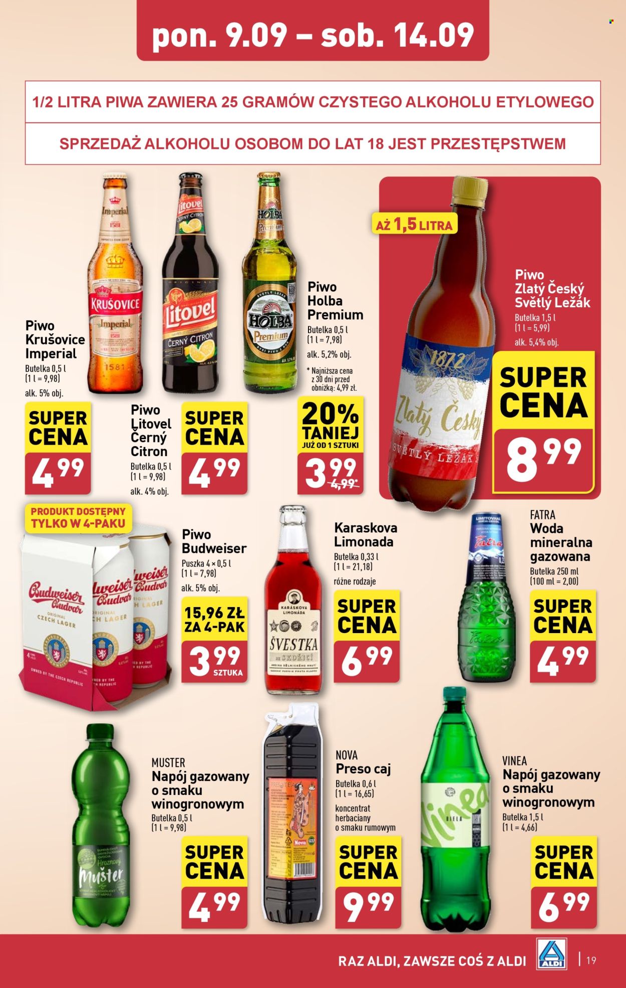 Gazetka ALDI - 9.09.2024 - 14.09.2024. Strona 19