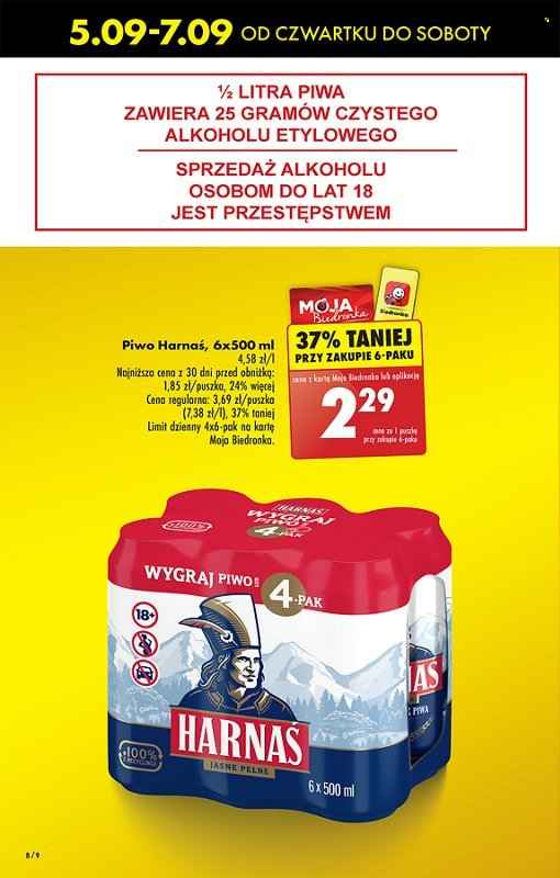 Gazetka Biedronka - 5.09.2024 - 11.09.2024. Strona 8