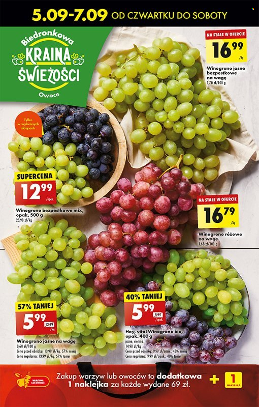 Gazetka Biedronka - 5.09.2024 - 11.09.2024. Strona 20