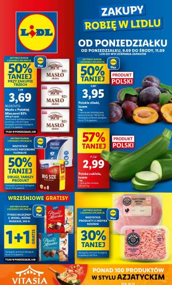 Gazetka Lidl - 9.09.2024 - 11.09.2024.