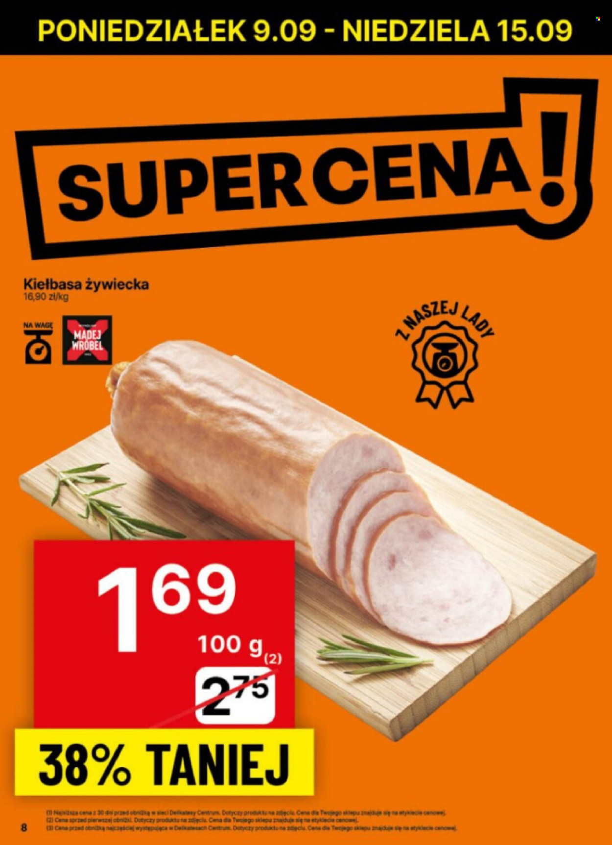 Gazetka Delikatesy Centrum - 9.09.2024 - 15.09.2024. Strona 8