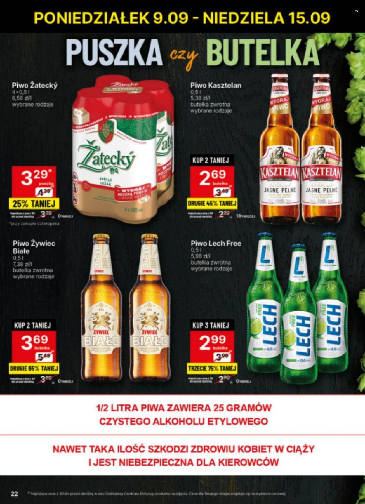Gazetka Delikatesy Centrum - 9.09.2024 - 15.09.2024. Strona 22