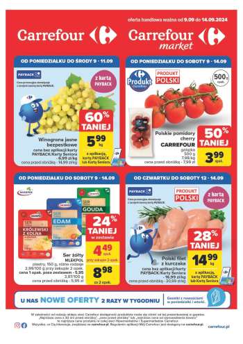 Gazetka Carrefour - 9.09.2024 - 14.09.2024.