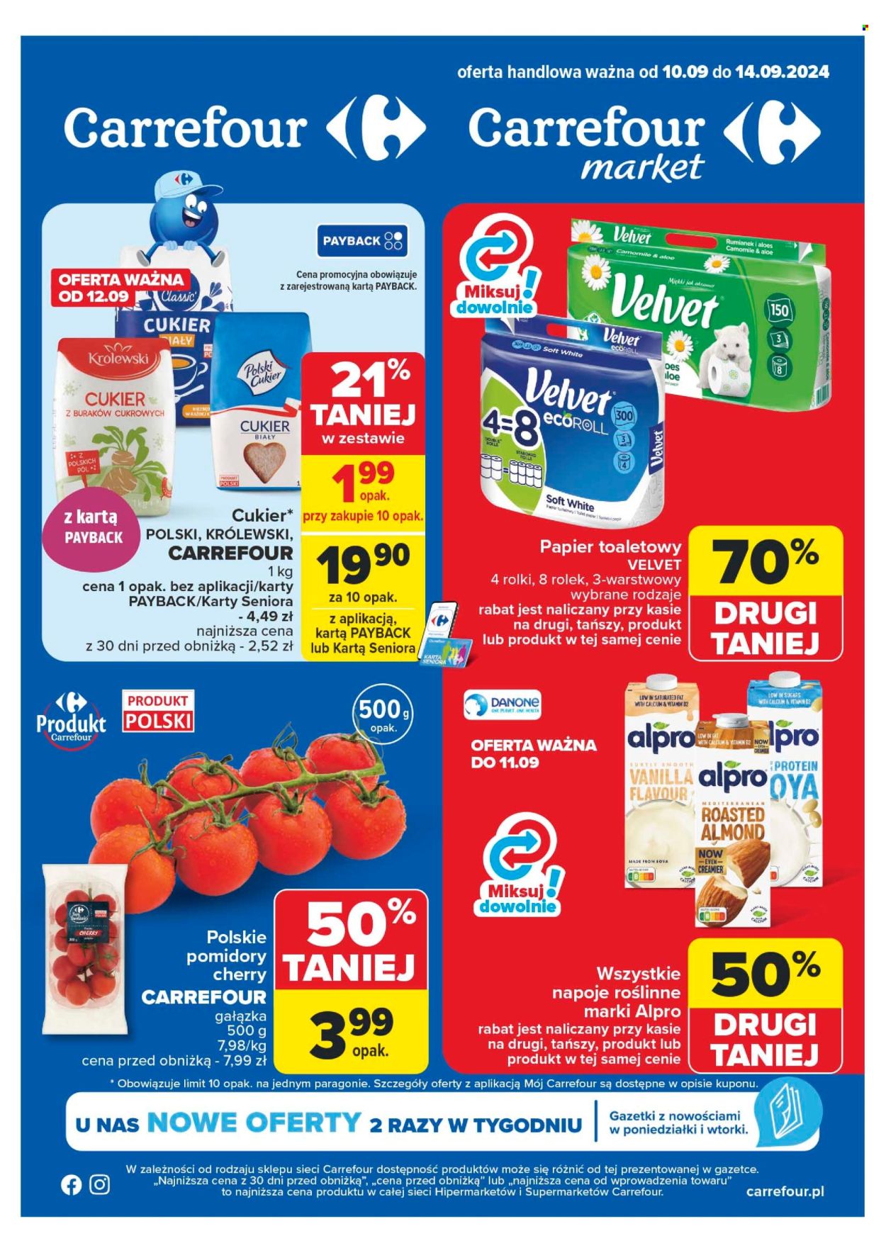 Gazetka Carrefour - 10.09.2024 - 14.09.2024. Strona 1