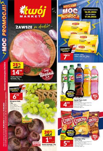 Gazetka Twój Market - 11.09.2024 - 17.09.2024.