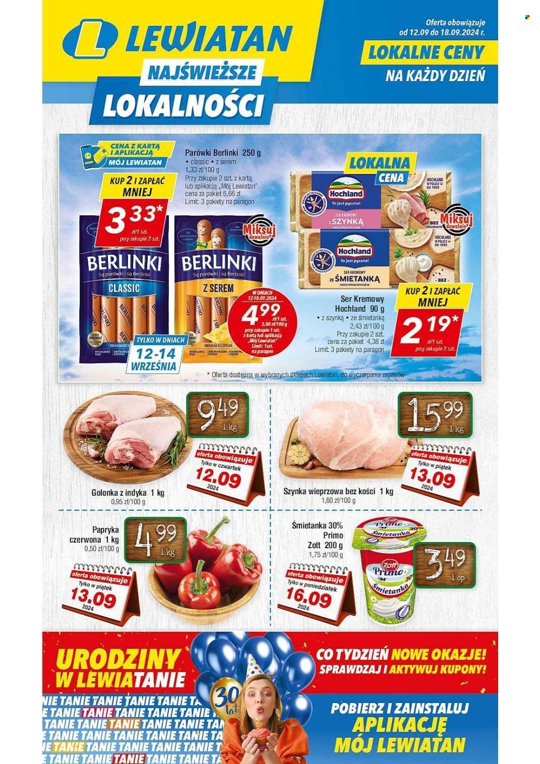 Gazetka Lewiatan - 12.09.2024 - 18.09.2024. Strona 1