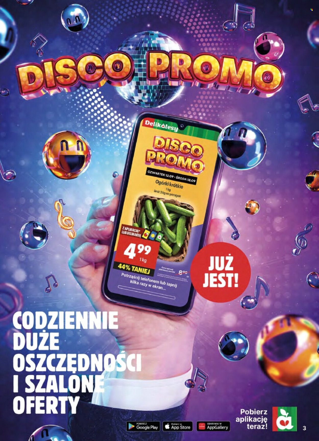 Gazetka Delikatesy Centrum - 12.09.2024 - 18.09.2024. Strona 3