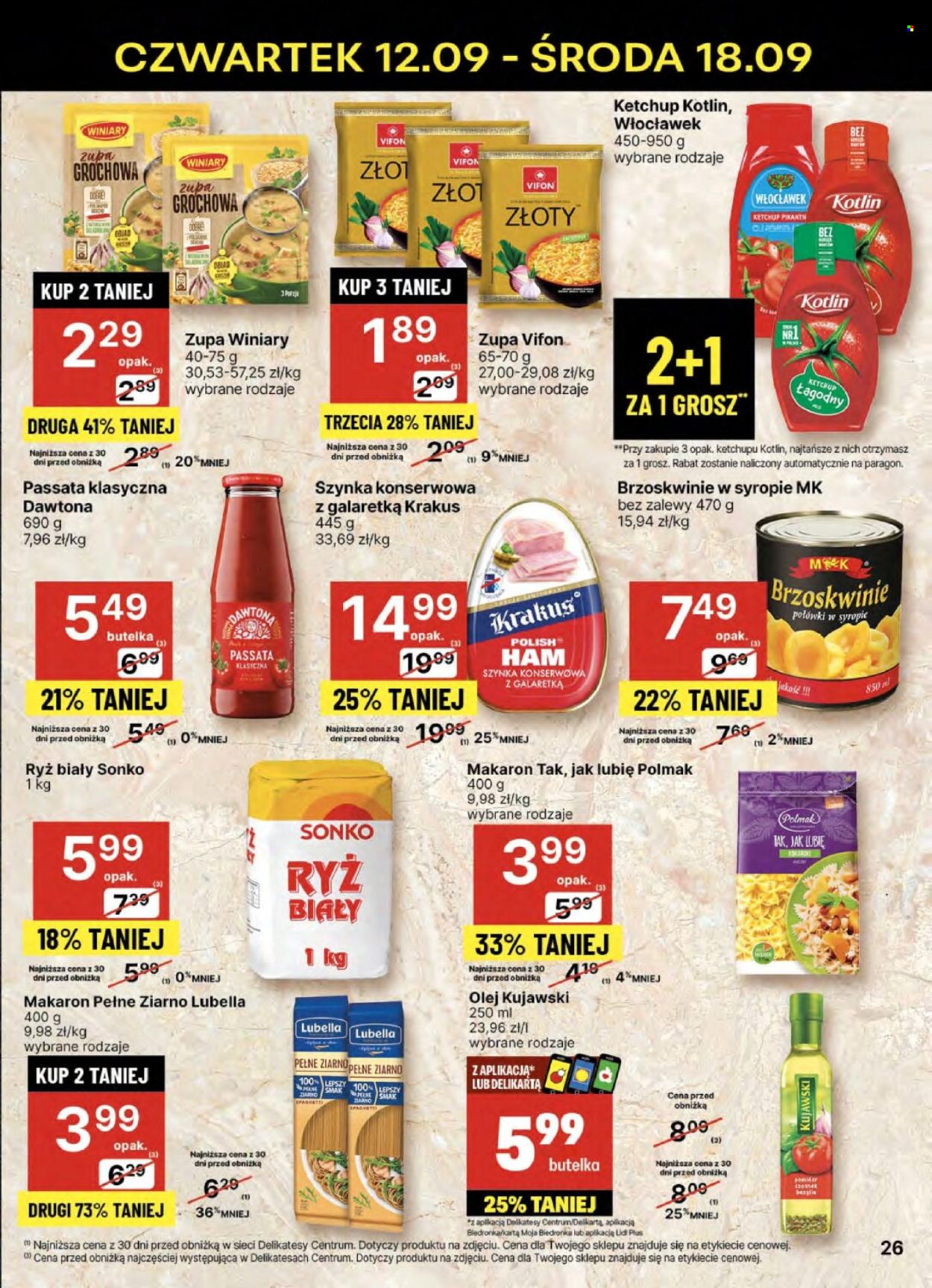 Gazetka Delikatesy Centrum - 12.09.2024 - 18.09.2024. Strona 26