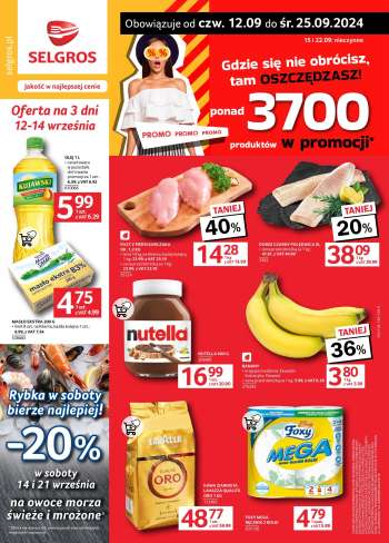 Gazetka Selgros - 12.09.2024 - 25.09.2024.